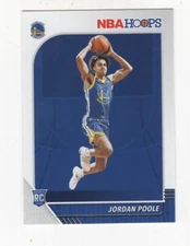 2019-20 PANINI NBA HOOPS BASKETBALL ROOKIE JORDAN POOLE WARRIORS #223