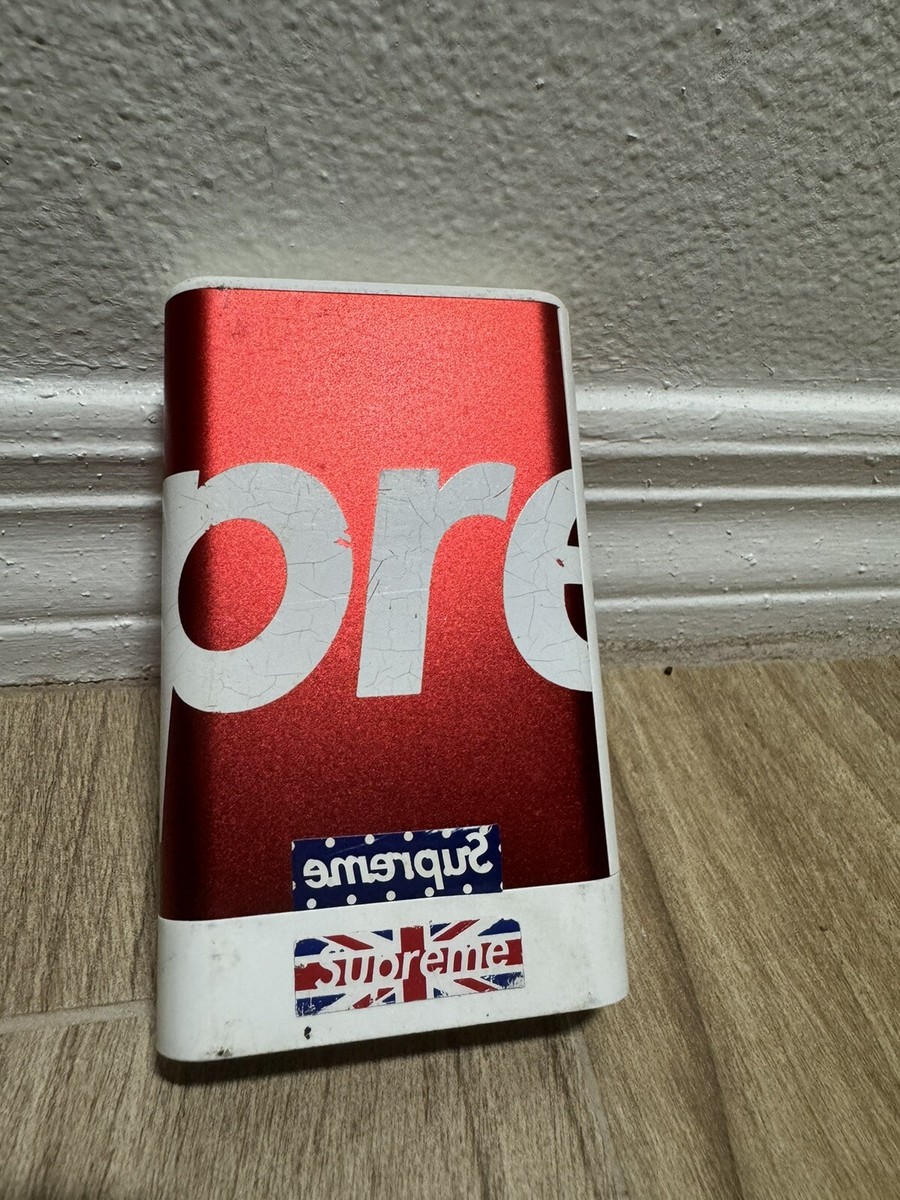 Supreme Mophie Encore Plus 10k Power Bank RED Only Micro USB Works