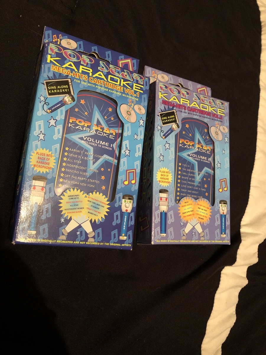 Pop Star Karaoke Plugs into TV - Original Box & Instructions & A/V