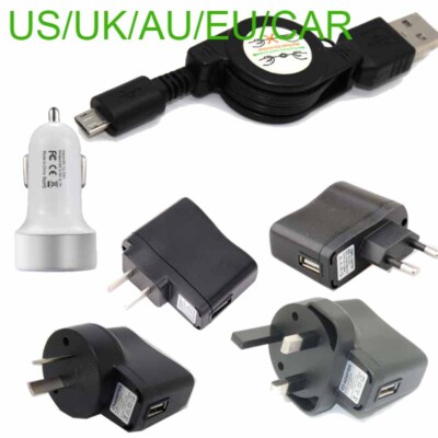 Retractable micro usb charger for Htc T528T One X 16G T528W P510E Flyer  car