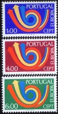 Portugal - Scott #1170-72 - Mint VF-NH - 1973 Europa Set