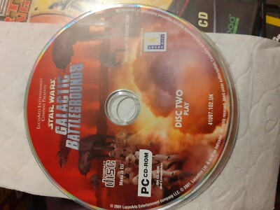Star Wars: Galactic Battlegrounds - CD-ROM Spiel 2001 nur Disc 2