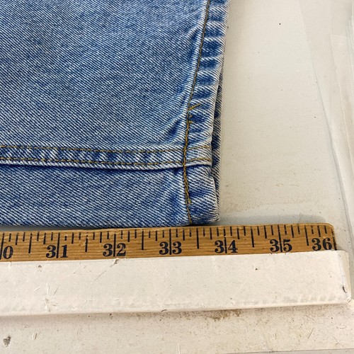Route 66 Relaxed Fit Straight Denim Jeans Men's Size 38X34 Blue Medium Wash - Picture 9 of 10