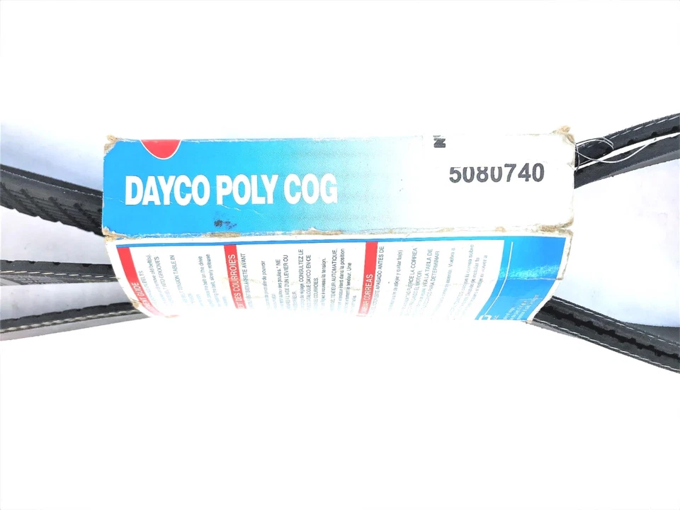 ПОЯС С ЗОЛОТОЙ ЭТИКЕТКОЙ DAYCO POLY COG 5080740 НОВЫЙ ИЗ СТАРЫХ ЗАПАСОВ - Изображение 2 из 4