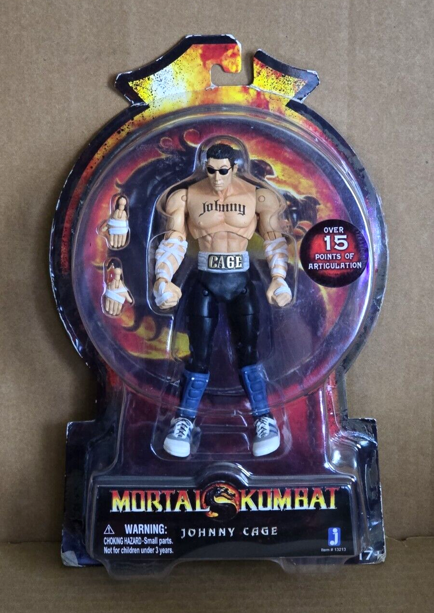 Mortal Kombat JOHNNY CAGE Action Figure - Jazwares 2011 - NEW