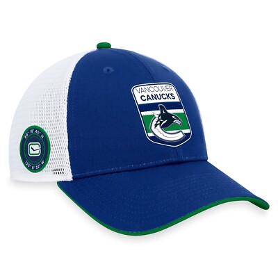 NHL Vancouver Canucks Cap Baseballkappe Authentic Pro Draft 2023 196755339622