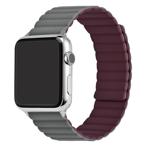 Silikon Magnet Uhrenarmband 20mm 22mm Schnellverschluss Smartwatch Armbänder - Bild 102 von 124