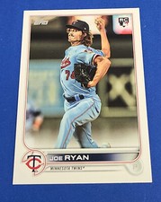 2022 Topps Series Two RC Joe Ryan Twins Rookie Card #390 MLB Baseball Card - T. rookie card picture