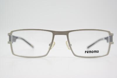 Brille renoma R1016 Silber Blau Eckig Brillengestell  display picture 1