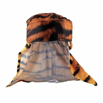 Social Paintball Grit Deluxe Headwrap Head Wrap - Orange Tiger NEW