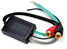 High low converter hi/lo line output converter add RCA for car amp install new