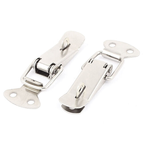 3" Length Toolbox Boxes Spring Loaded Toggle Latch Catch Hasp 2 Pcs - Picture 1 of 2