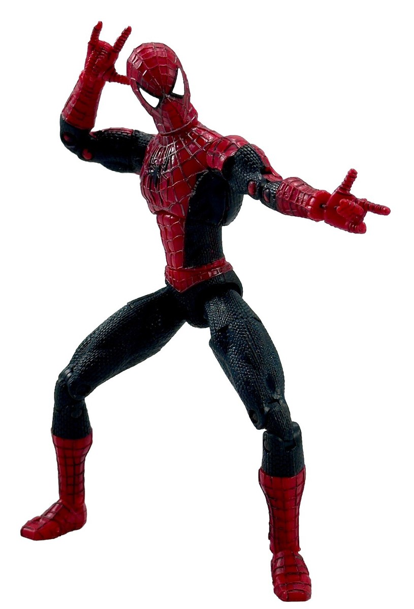 SPIDER-MAN SPIDERMAN ARTICULATED POSABLE MOVIE MARVEL 2003 6 INCH