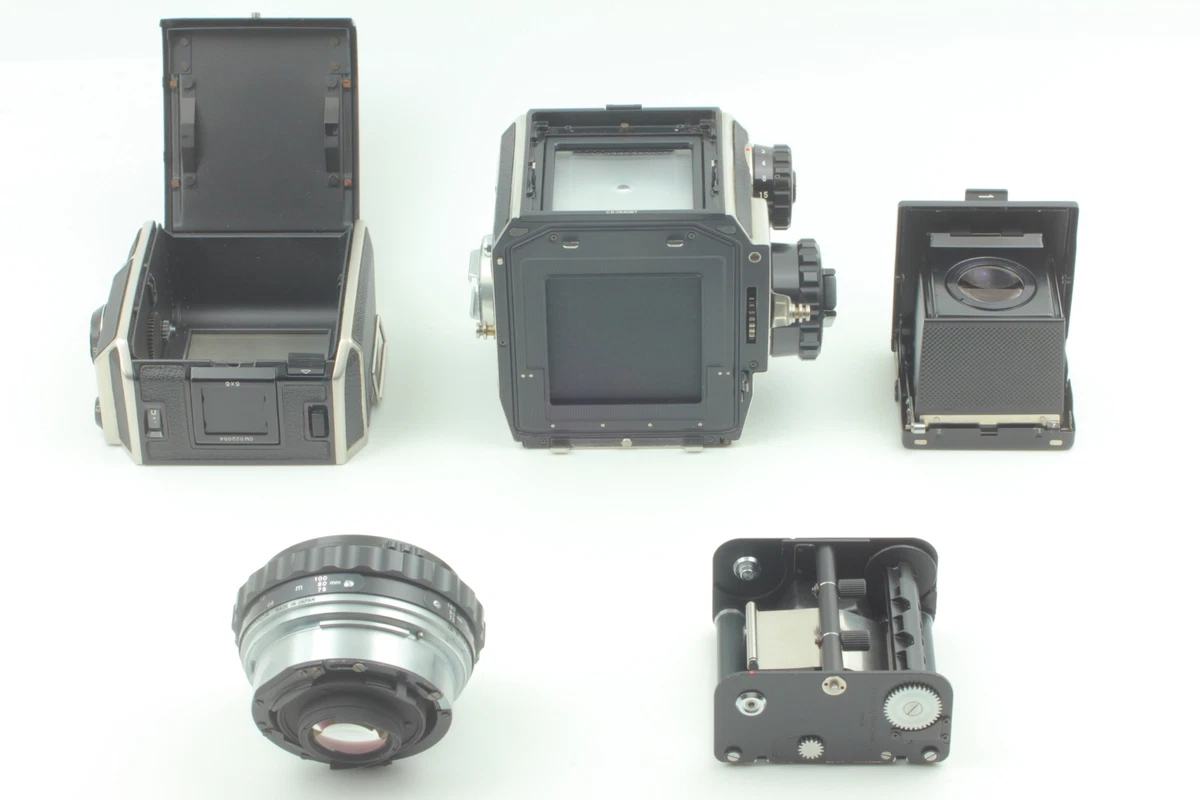 NEAR MINT] Bronica EC-TL II w / Nikon NIKKOR-P.C 75mm F2.8 Film