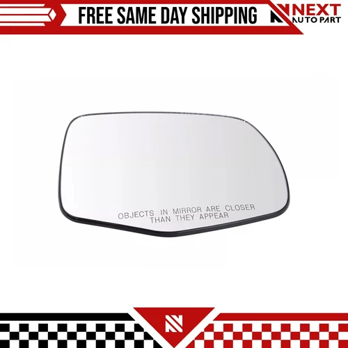New Front Mirror Glass Passenger Side For 2016-2019 Honda Pilot Ridgeline