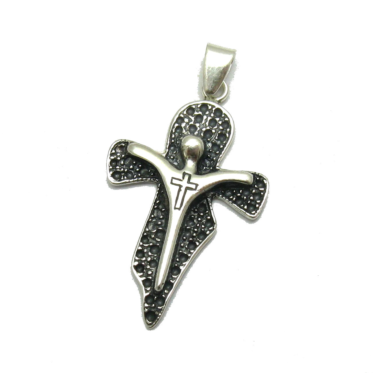 Stylish Genuine Sterling Silver Pendant Hallmarked Solid 925 Cross ...