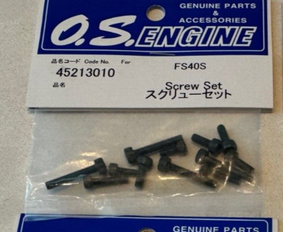 OS Engine FS40S OS 45213010 Screw Set FS-40 Surpass (12)  NEW