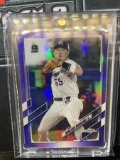 2021 Topps Chrome NPB Munetaka Murakami Purple Refractor /299 1st Chrome Card RC