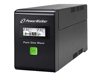PowerWalker VI 600 SW UPS AC 220/230/240 V 360 Watt 600 VA 7 Ah USB 10120061