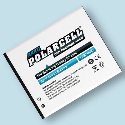 PolarCell Akku für Samsung Galaxy S DuoS GT-S7562 2 GT-S7582 EB425161LU Batterie