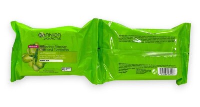 Garnier Refreshing Remover Cleansing Towelettes (25 Towelettes)You Pick Lot NEW