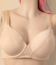 Classique Sweetheart Mastectomy Breast Form Pocket Bra - Beige 38DD