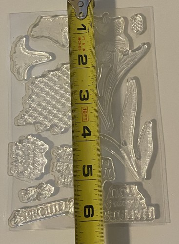 Stampin’ Up “AMARYLLIS BLOOM” Brand New photopolymer Stamps SET Flowers Phrases - Picture 8 of 11