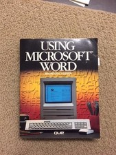 Using Microsoft Word: Macintosh Version- paperback very good - item 74p