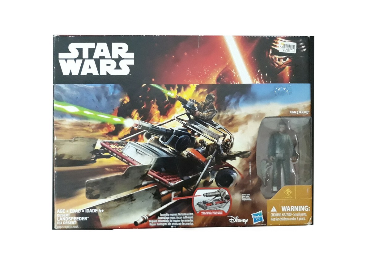 Star Wars The Force Awaken FINN JAKKU Desert Landspeeder Hasbro