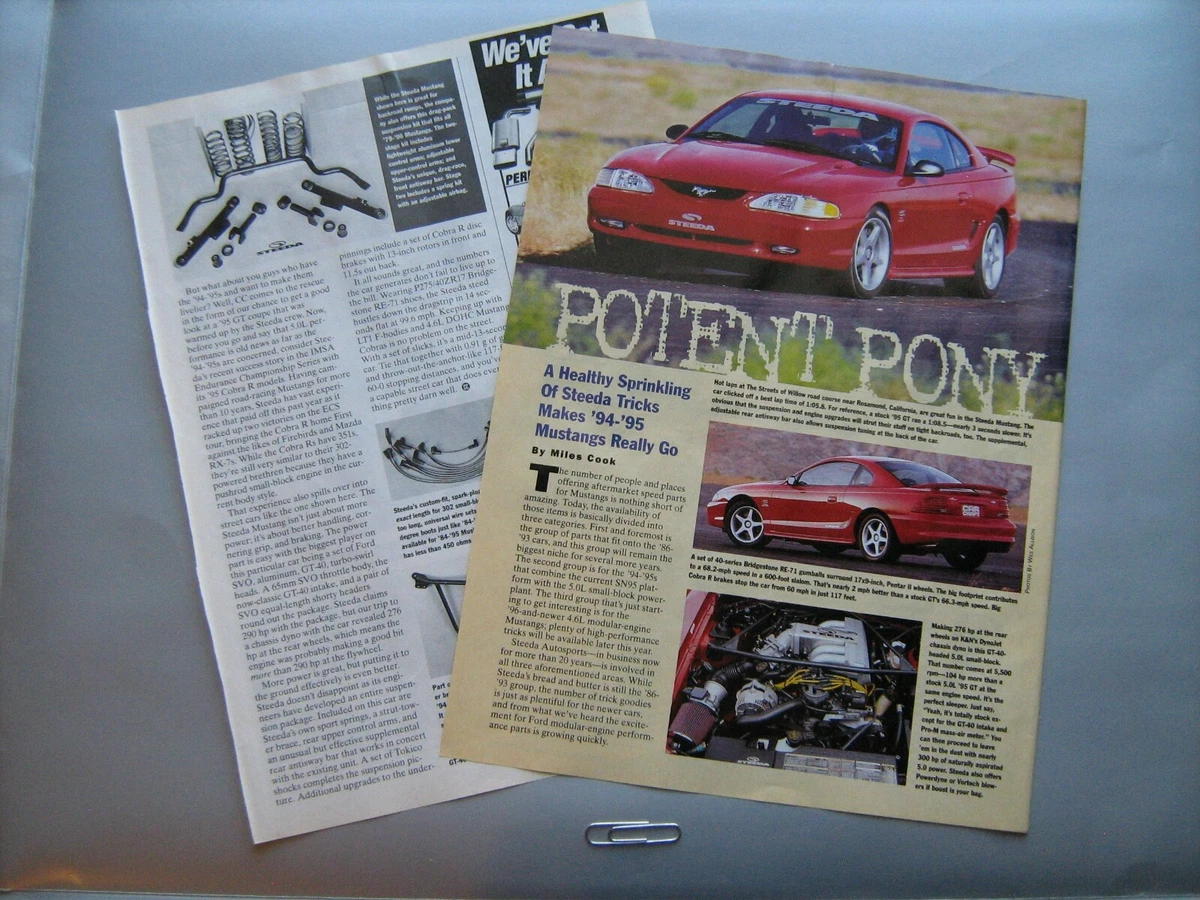 1995 mustang clearance gt performance upgrades