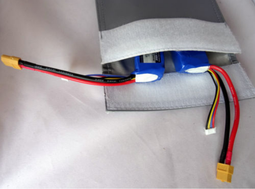 ✅ 2x LiPo Akku Tasche 18x22cm Ladetasche Sicherheitstasche Feuerschutz RC Bag ✅ - Bild 5 von 12