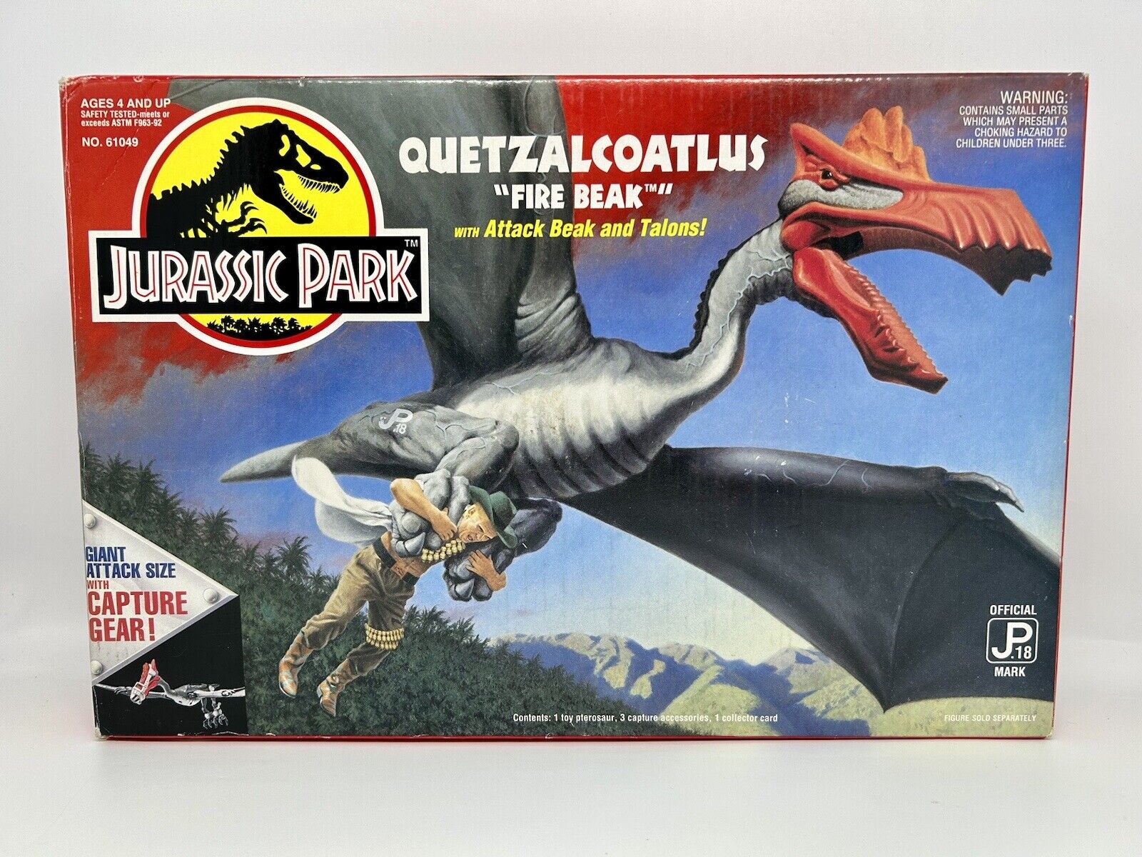 Oenux Classic Jurassic Dinosaur Brinquedo Quetzalcoatlus Ljahjas