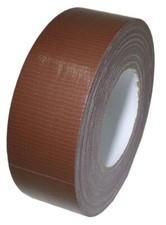 T.R.U. Industrial Duct Tape. Waterproof- UV Resistant Dark Brown, 2 in X 60 Yd.