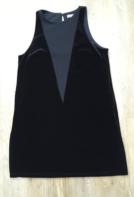 black velvet tunic top
