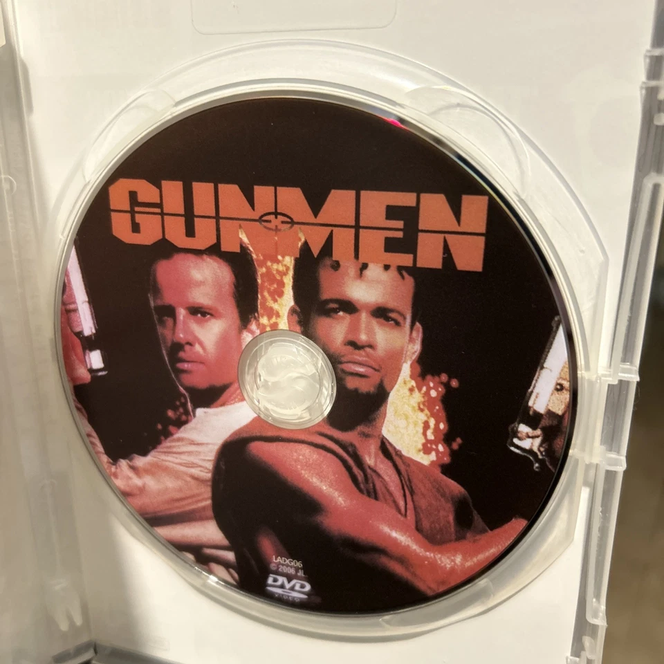 Gunmen DVD Region 4 1993 Action Comedy Christophe Lambert Mario Van Peebles OOP - Image 3 of 3