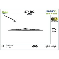 Scheibenwischer vorne rechts für Porsche 911 996 997 Boxster 986 987 | 24401194