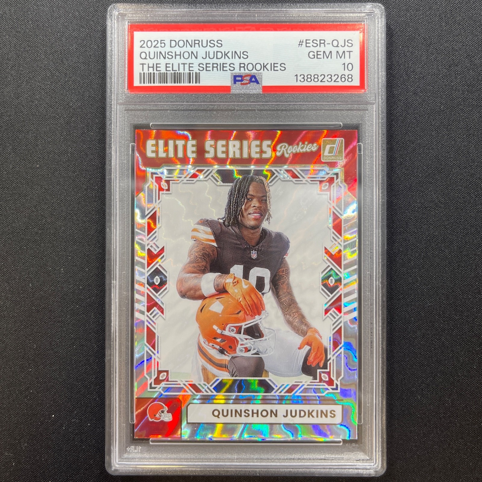 Quinshon Judkins Panini Donruss the Elite Series Rookies #ESRQJS Base