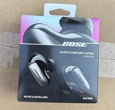 Bose QuietComfort Ultra 2nd Gen Noise-Cancelling Earbuds, Black