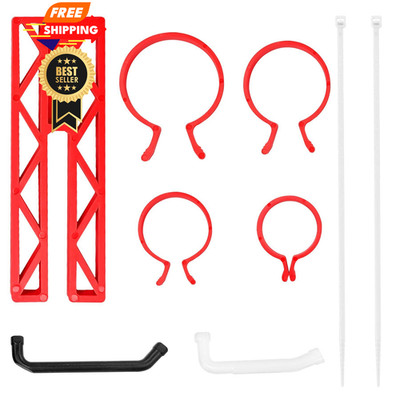 Earthtec 751-045 Ring Compressor Kit for Chainsaw Accessories,Small Red