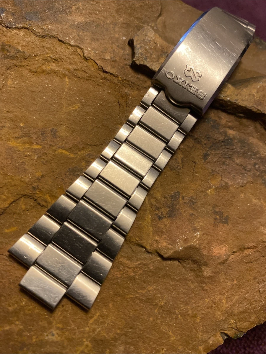 Seiko Stainless Steel Wristwatch Bands 24 mm Band Width for sale