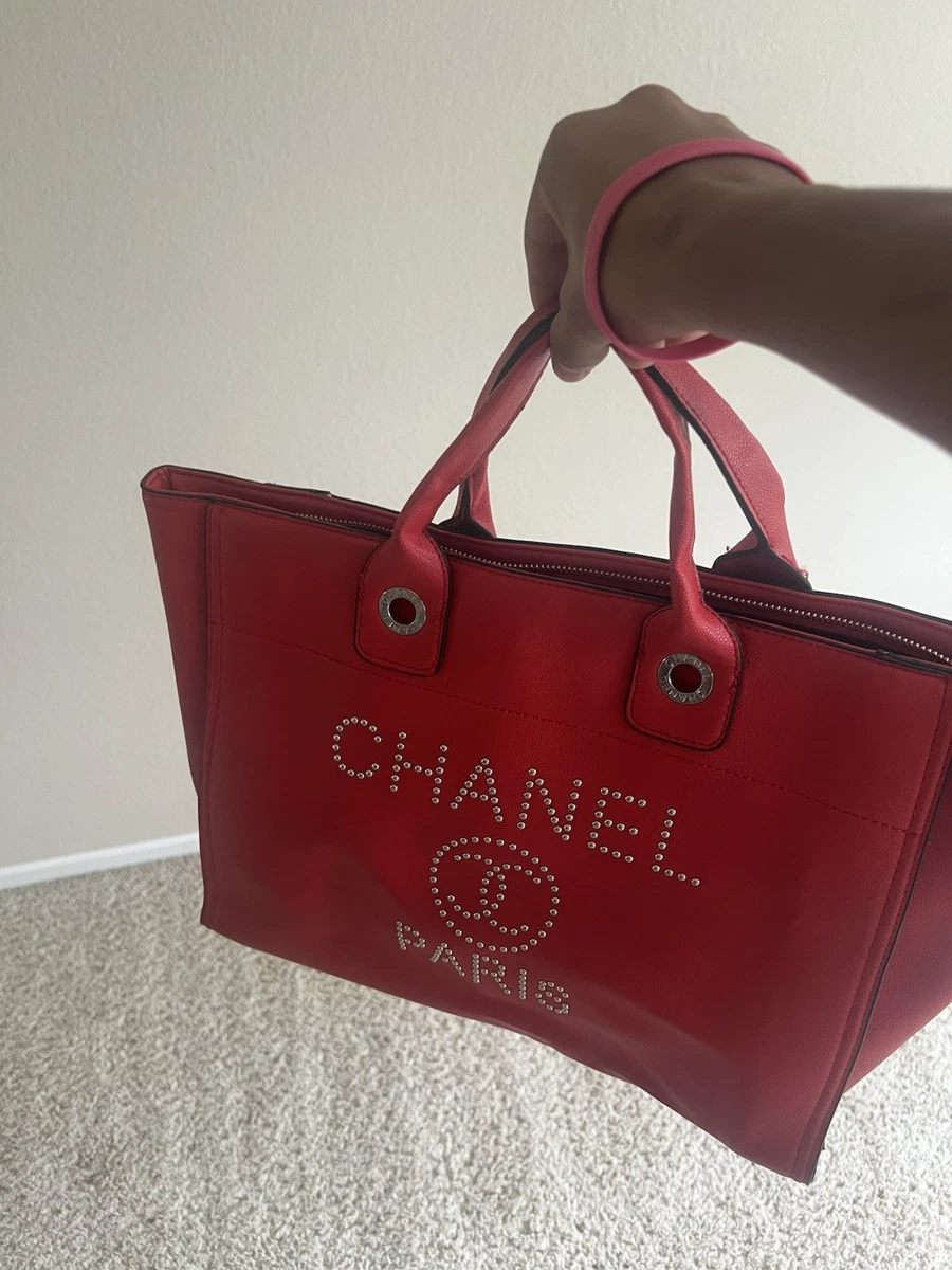 CHANEL Tote Red Bags & Handbags for Women for sale | eBay