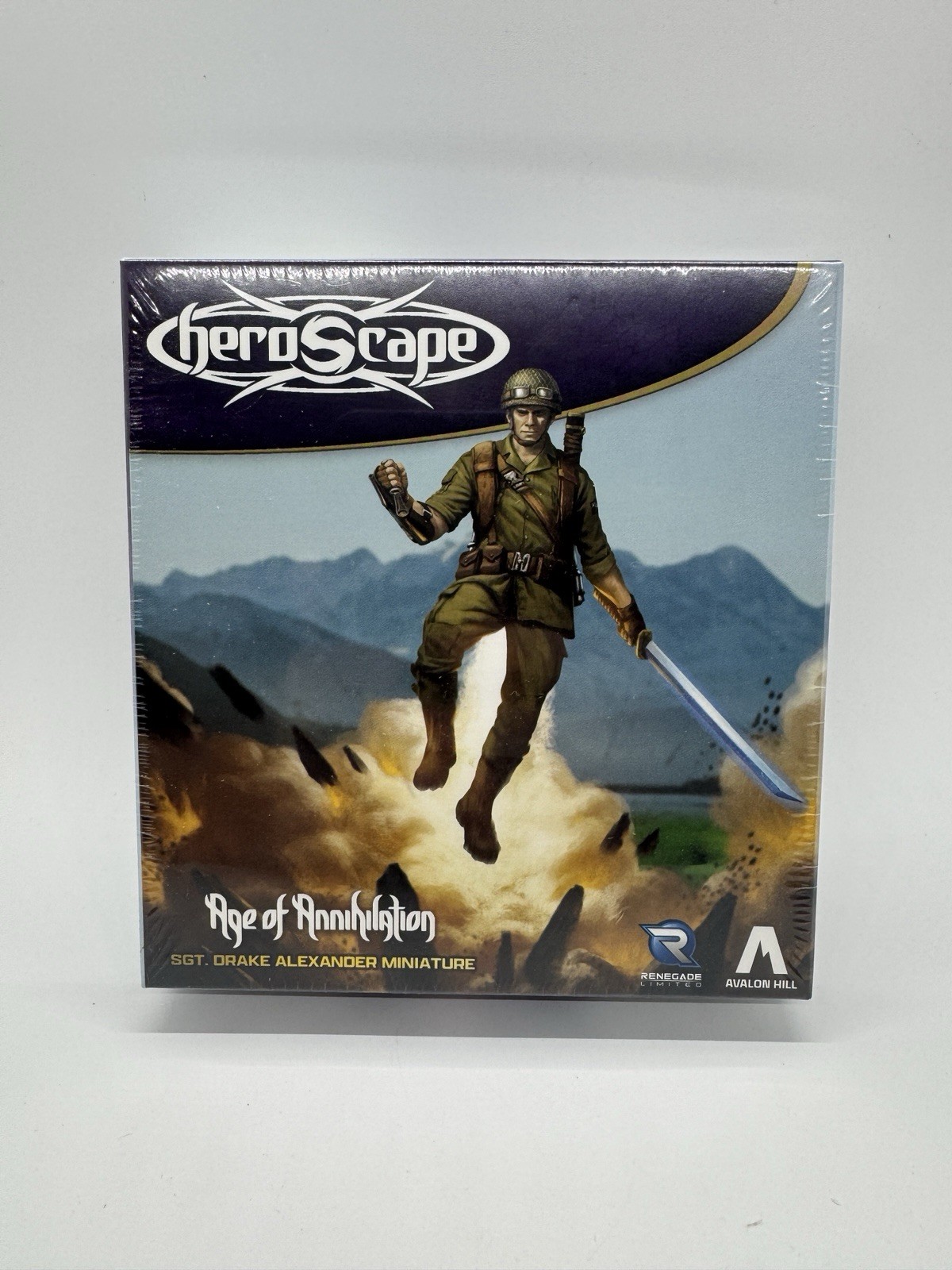heroscape: age of annihilation: SGT. Drake Alexander Promo In Stock