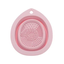 Teardrop Shape Makeup Brush Cleaning Mat 1 Pc