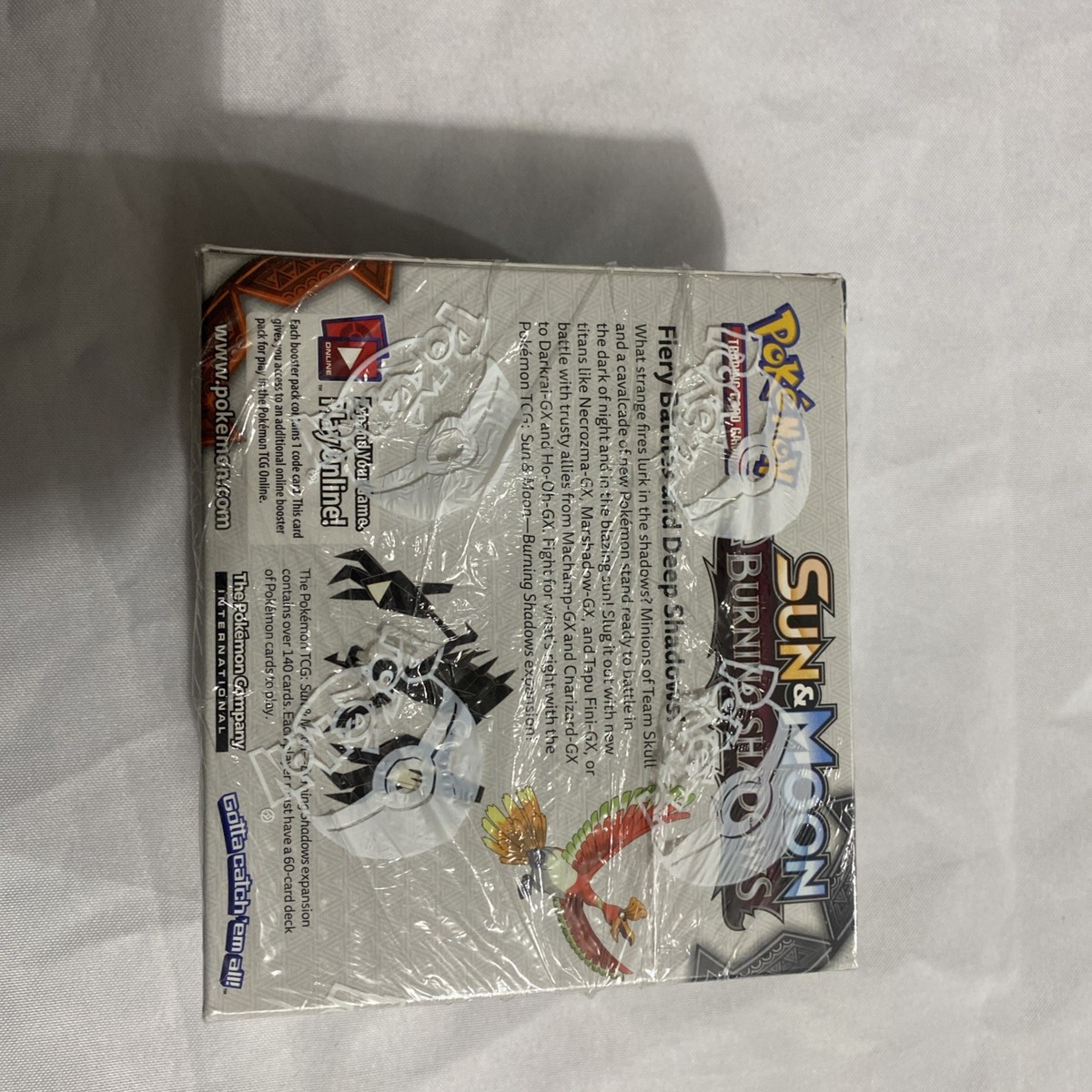 Pokémon TCG Sun and Moon Burning Shadows Booster Display Game