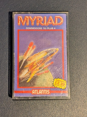Myriad C16/+4 Atlantis Commodore 16 Plus 4 FUNKTIONIERT