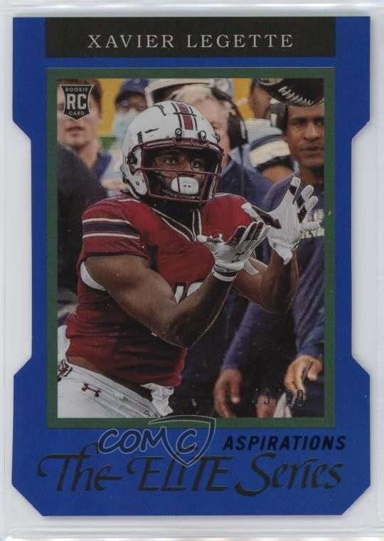 2024 Donruss Elite 1992 Rookies Aspirations Die-Cut 43/99 Xavier Legette RC 1cx4