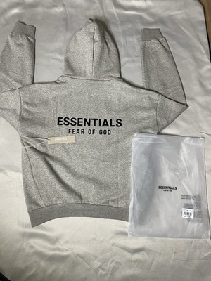 Essentials Hoodie Light Gray. Brand New With Tags. Size M 100% authentic