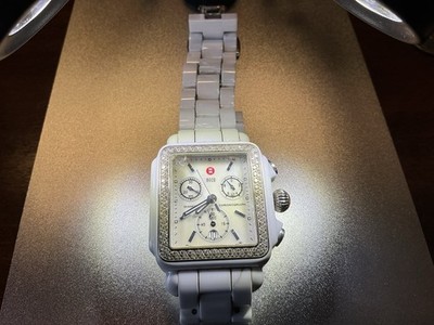 Michele Deco Diamond Mother Of Pearl Dial Women's Watch (MWW06F000002)
