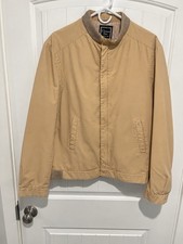 Vintage Christian Dior Monsieur Sport Jacket Mens 42L Tan Harrington Bomber