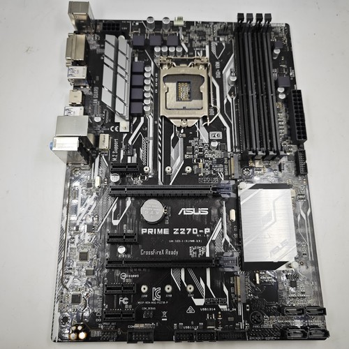 ASUS PRIME Z270-P Motherboard - Used, Fully Working, No I/O Shield, See Photos